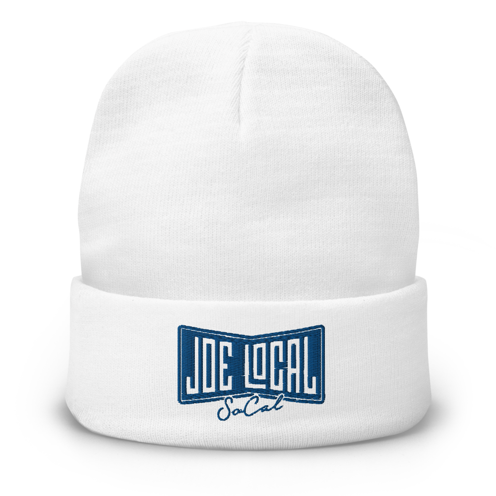 Joe Local SoCal Original Logo Embroidered Beanie