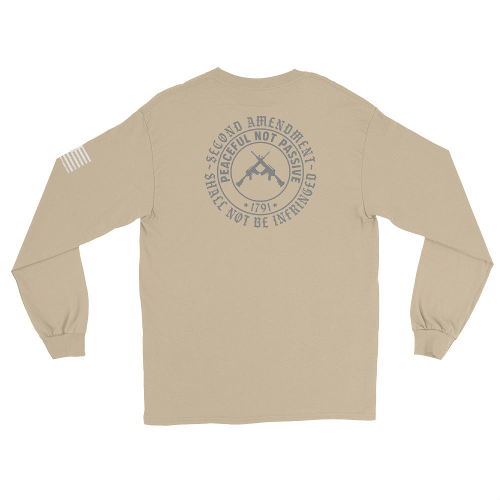 Joe Local "Shall Not Be Infringed 1791" Men’s Long Sleeve Shirt