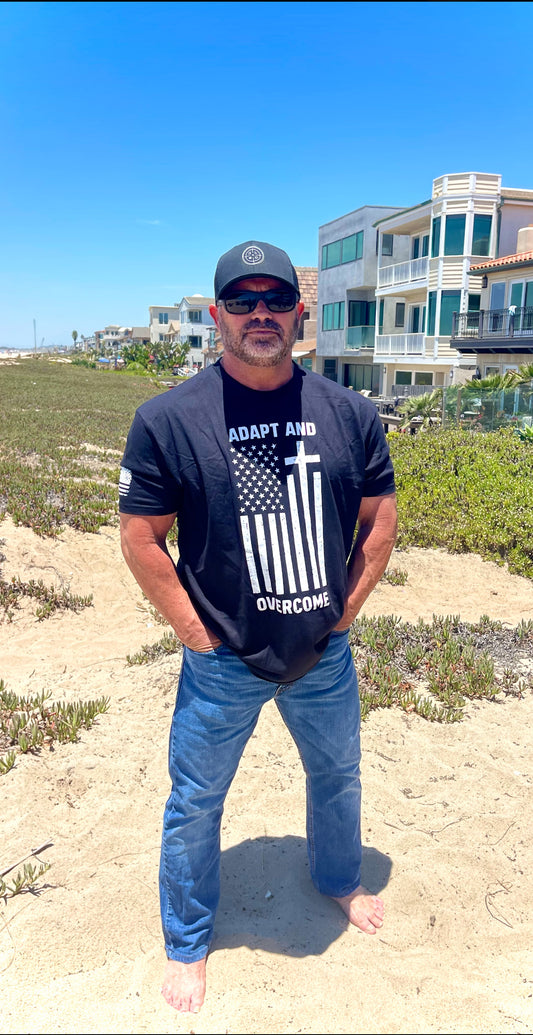 Adapt and Overcome American Patriot T-Shirt