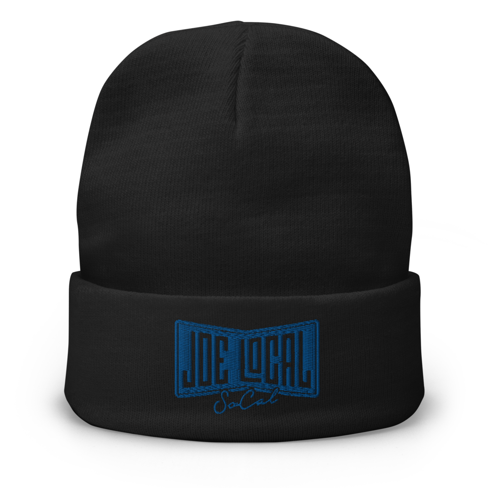 Joe Local SoCal Original Logo Embroidered Beanie