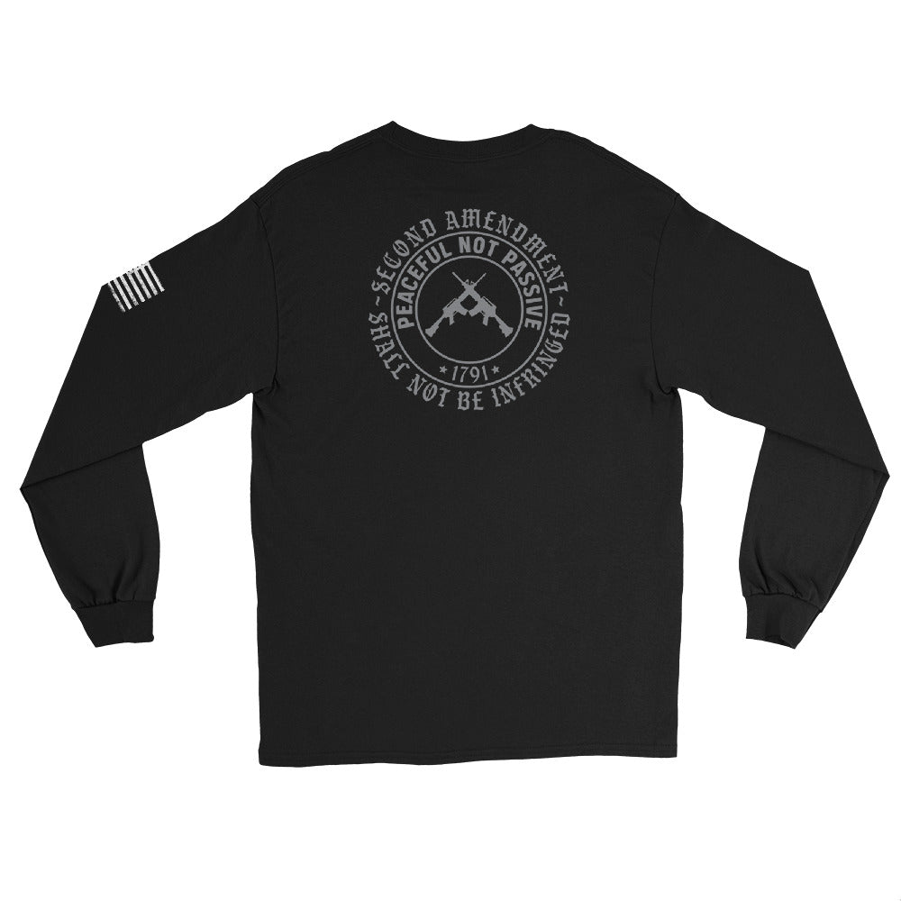Joe Local "Shall Not Be Infringed 1791" Men’s Long Sleeve Shirt