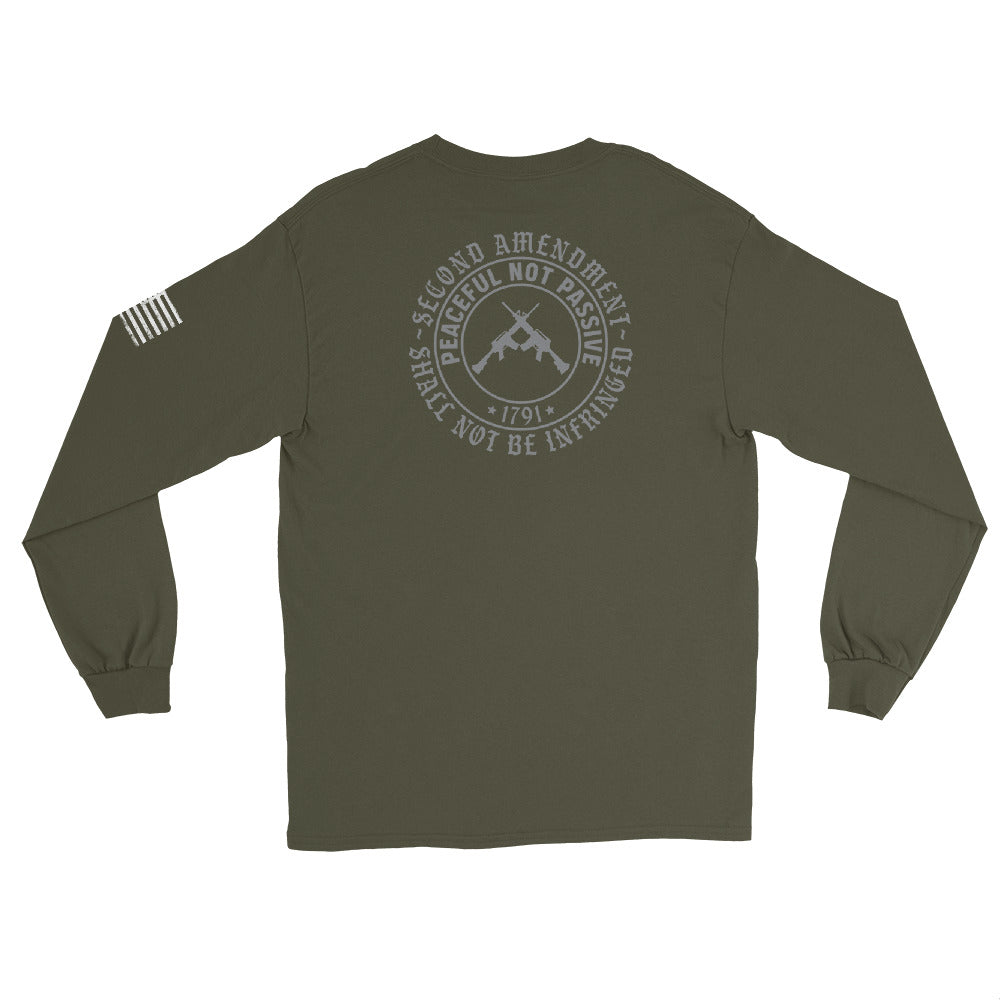 Joe Local "Shall Not Be Infringed 1791" Men’s Long Sleeve Shirt