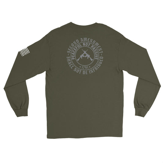 Joe Local "Shall Not Be Infringed 1791" Men’s Long Sleeve Shirt
